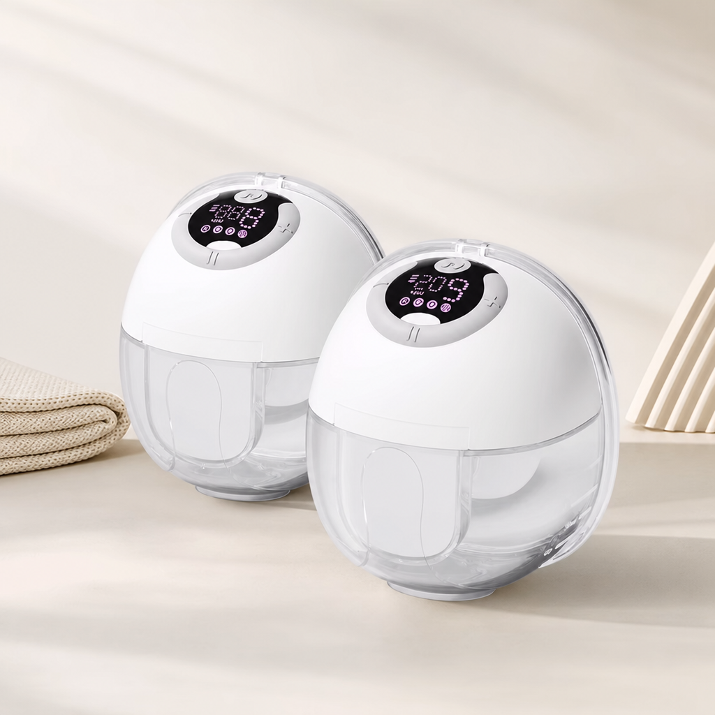 Bärbar elektrisk bröstpump med USB