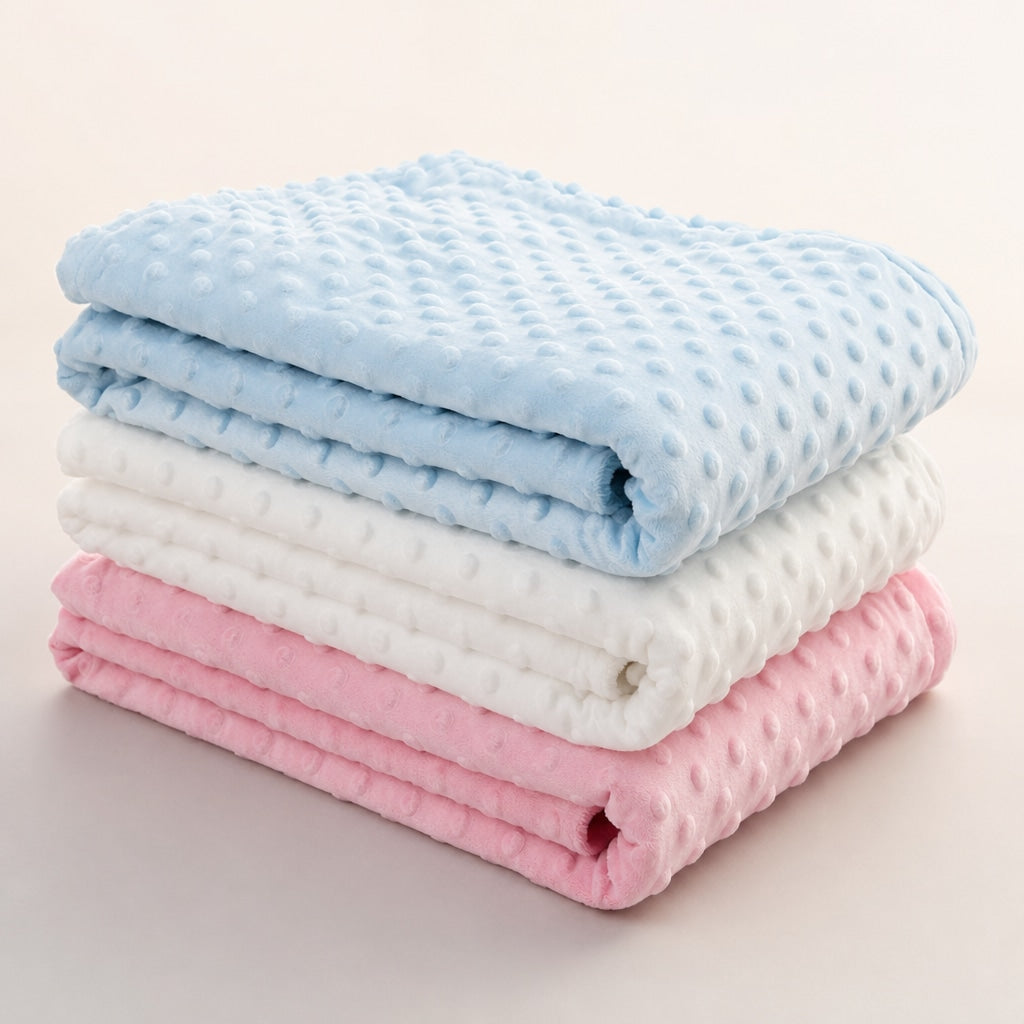 Dubbelsidig babyfilt 70 x 100 cm