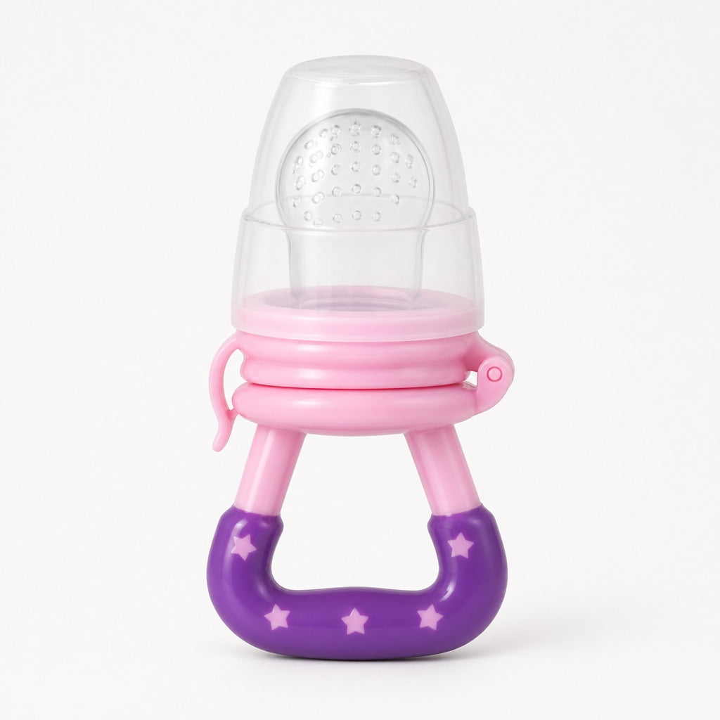 Fruktnapp i silikon för baby